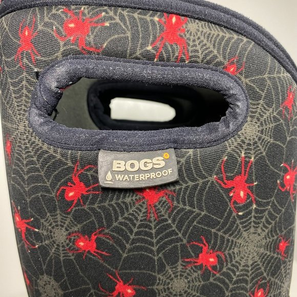 Bogs Youth Boots Classic II Hockey Waterproof Rain Rubber Black Sz 4Y - Picture 5 of 13